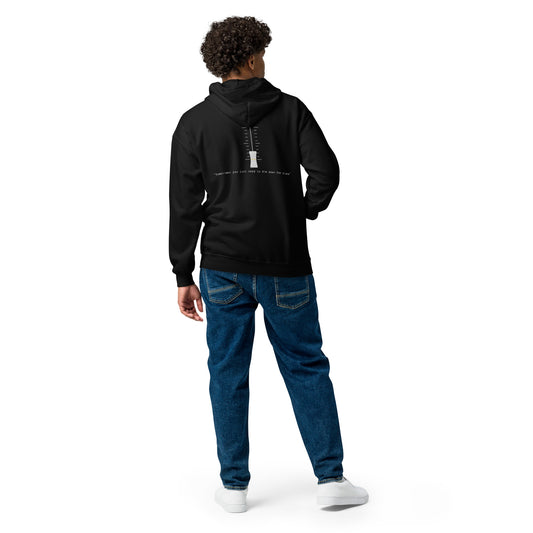 "Dim down the drama" - Unisex heavy blend zip hoodie